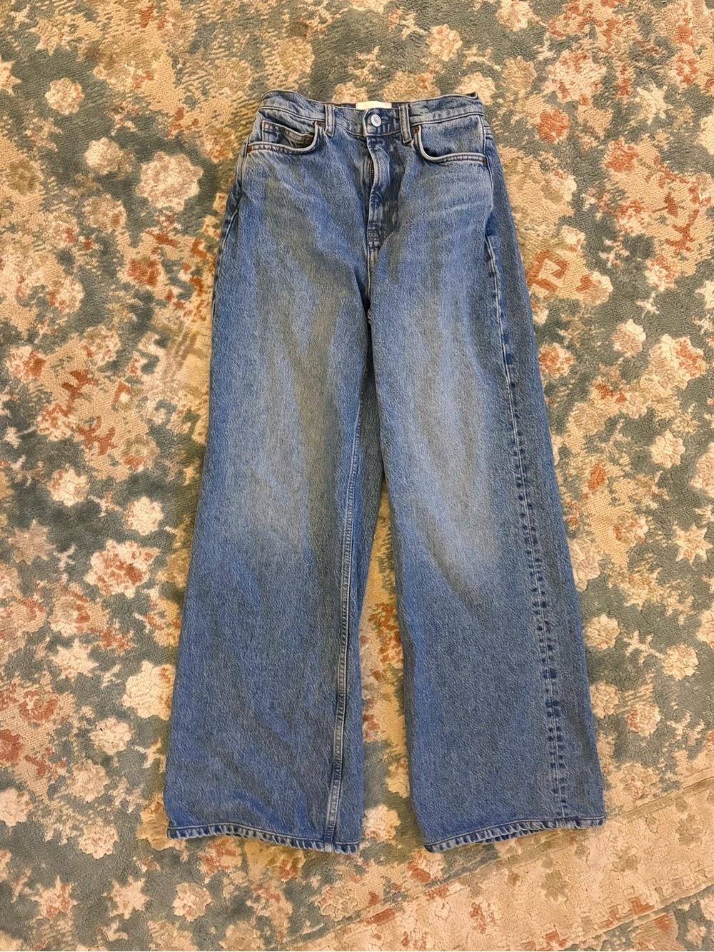 Reformation Cary Slouchy Wide-Leg High-Rise Jeans